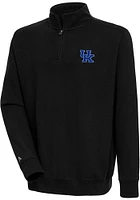 Antigua Kentucky Wildcats Mens Victory Long Sleeve Qtr Zip Pullover