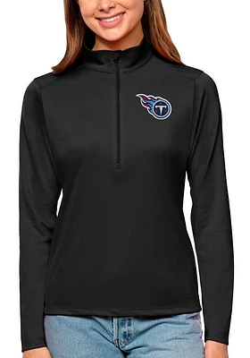 Antigua Tennessee Titans Womens Tribute Qtr Zip Pullover