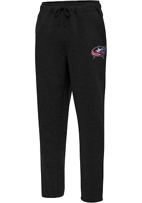 Antigua Columbus Blue Jackets Mens Black Victory Sweatpants