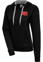 Antigua Cincinnati Bengals Womens Black Victory Edge Hooded Sweatshirt