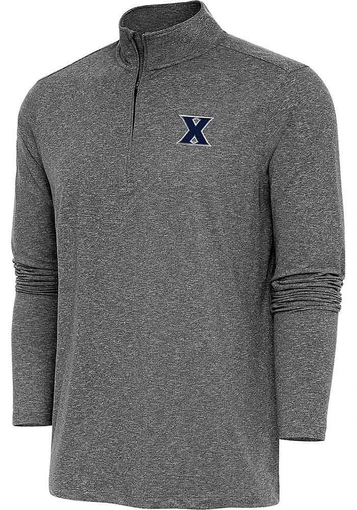 Antigua Xavier Musketeers Mens Hunk Long Sleeve 1/4 Zip Pullover