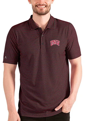 Antigua UNLV Runnin Rebels Mens Black Esteem Short Sleeve Polo