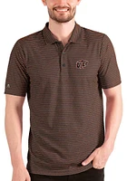Antigua UTEP Miners Mens Black Esteem Short Sleeve Polo