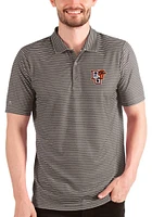Antigua Bowling Green Falcons Mens Brown Esteem Short Sleeve Polo