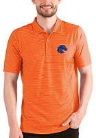 Antigua Boise State Broncos Mens Orange Esteem Short Sleeve Polo