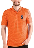 Antigua Syracuse Orange Mens Esteem Short Sleeve Polo