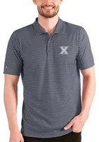 Antigua Xavier Musketeers Mens Navy Blue Esteem Short Sleeve Polo