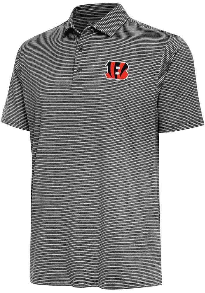 Antigua Cincinnati Bengals Mens Scheme Short Sleeve Polo