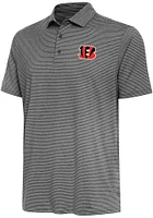 Antigua Cincinnati Bengals Mens Scheme Short Sleeve Polo