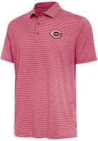 Antigua Cincinnati Reds Mens Scheme Short Sleeve Polo