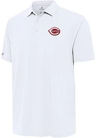 Antigua Cincinnati Reds Mens Era Short Sleeve Polo