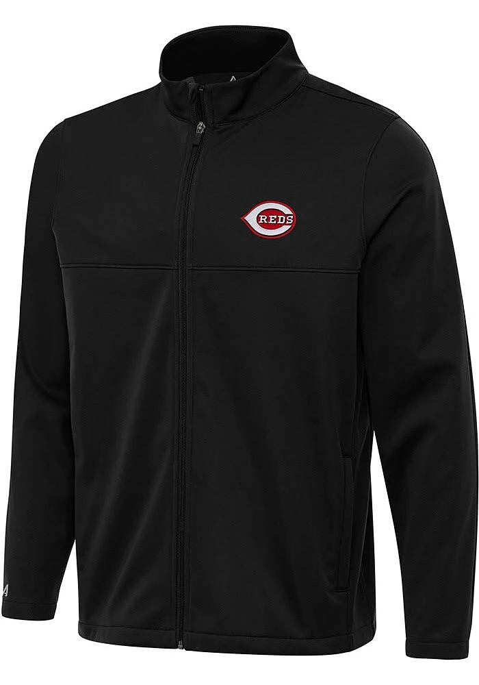 Antigua Cincinnati Reds Mens Links 2 Light Weight Jacket