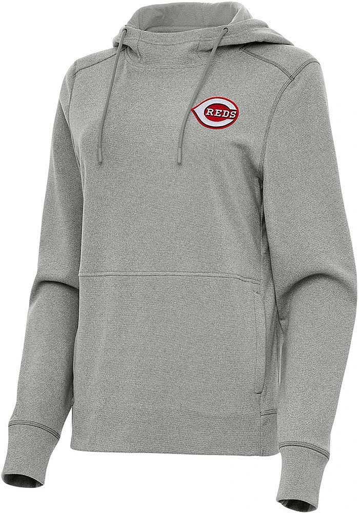 Antigua Cincinnati Reds Womens Justice Hooded Sweatshirt