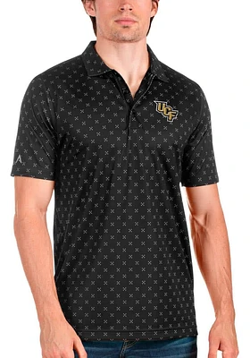 Antigua UCF Knights Mens Spark Short Sleeve Polo