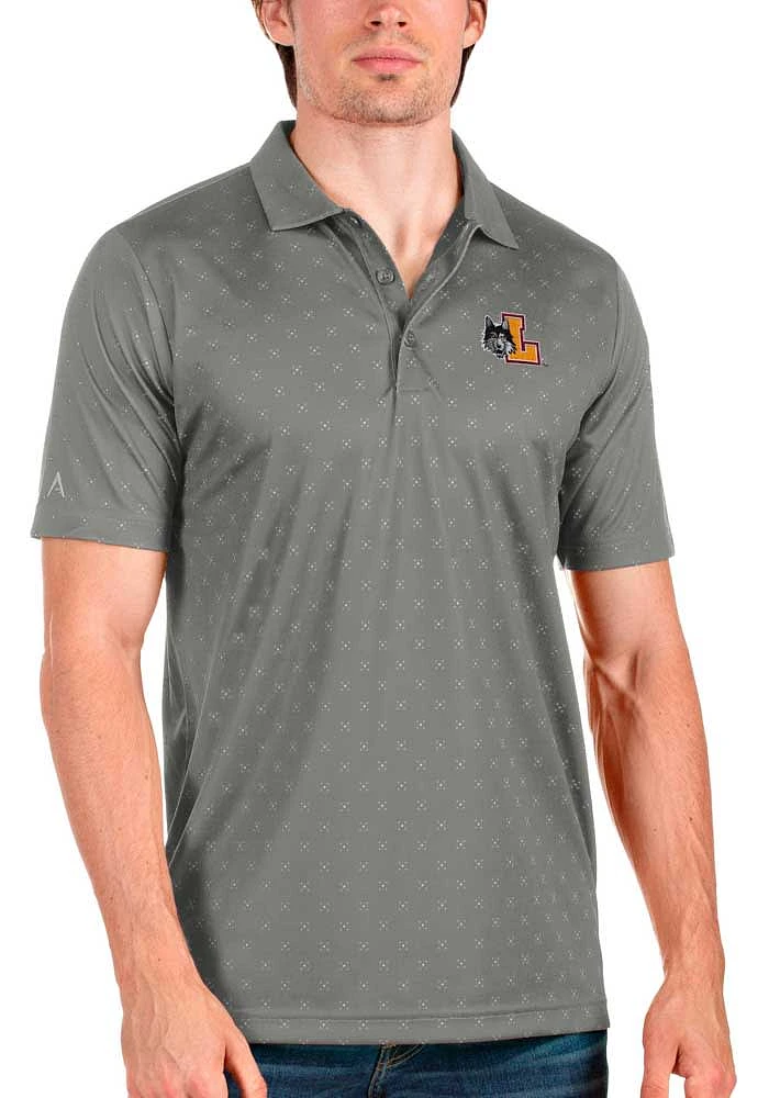 Antigua Loyola Ramblers Mens Spark Short Sleeve Polo