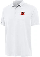 Antigua Cincinnati Bengals Mens Reprocess Recycled Short Sleeve Polo