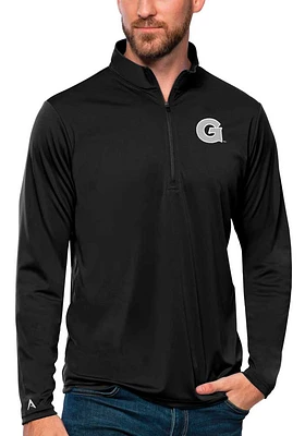 Antigua Georgetown Hoyas Mens Tribute Long Sleeve Qtr Zip Pullover