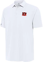 Antigua Cincinnati Bengals Mens Era Short Sleeve Polo