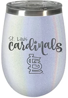 St Louis Cardinals 10oz Opal Script Logo Stainless Steel Stemless
