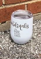 St Louis Cardinals 10oz Opal Script Logo Stainless Steel Stemless