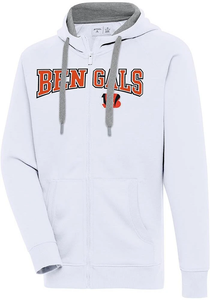 Antigua Cincinnati Bengals Mens Split Victory Big and Tall Light Weight Jacket