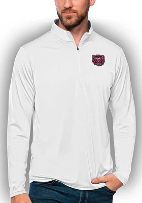 Antigua Missouri State Bears Mens Tribute Long Sleeve Qtr Zip Pullover