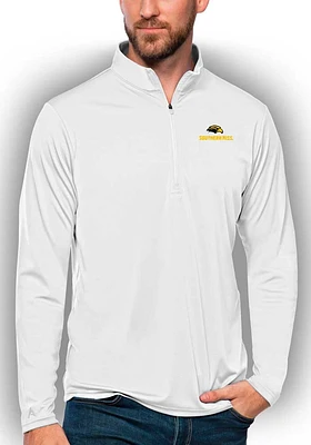 Antigua Southern Mississippi Golden Eagles Mens Tribute Long Sleeve Qtr Zip Pullover