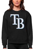 Antigua Tampa Bay Rays Womens Full Front Victory Crew Sweatshirt