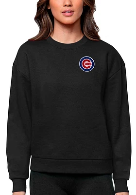 Antigua Chicago Cubs Womens Victory Crew Sweatshirt