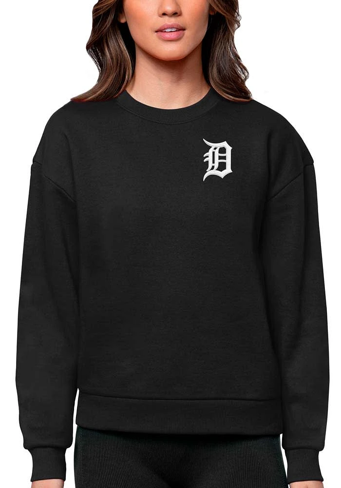 Antigua Detroit Tigers Womens Victory Crew Sweatshirt