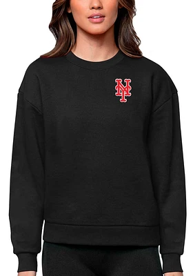 Antigua New York Mets Womens Victory Crew Sweatshirt