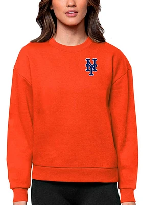 Antigua New York Mets Womens Victory Crew Sweatshirt