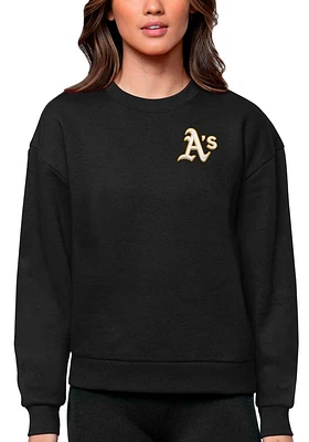 Antigua Oakland Athletics Womens Victory Crew Sweatshirt