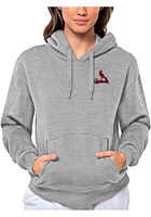 Antigua St Louis Cardinals Womens Victory Hooded Sweatshirt