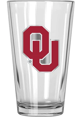 Oklahoma Sooners 16oz Pint Glass