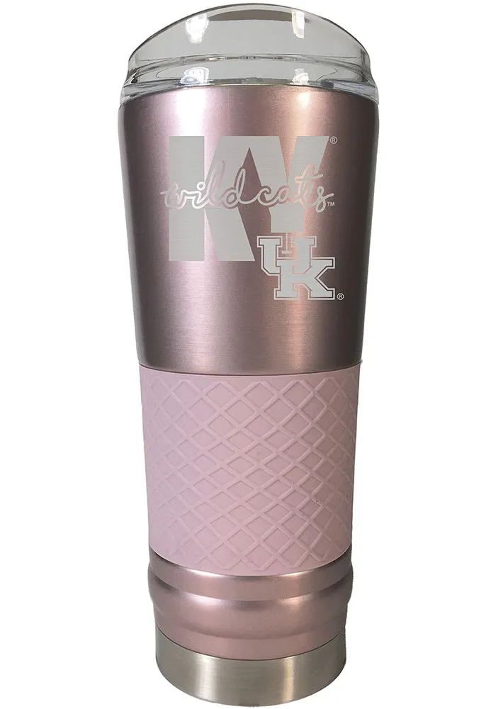 Kentucky Wildcats 24 oz Rose Stainless Steel Tumbler - Pink