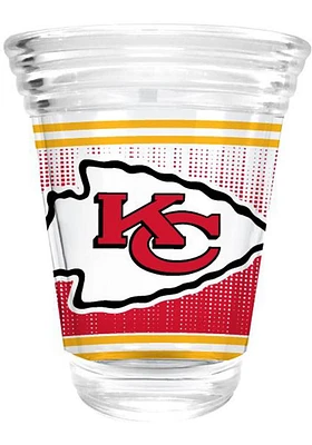 Kansas City Chiefs 2oz Round Shot Shot Glass