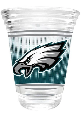 Philadelphia Eagles 2oz Round Shot Shot Glass