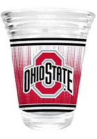 Ohio State Buckeyes 2oz Round Shot Shot Glass