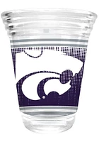 K-State Wildcats 2oz Round Shot Shot Glass