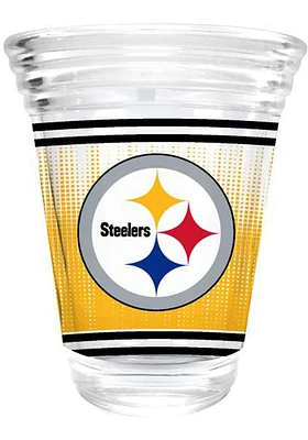 Pittsburgh Steelers 2oz Round Shot Shot Glass