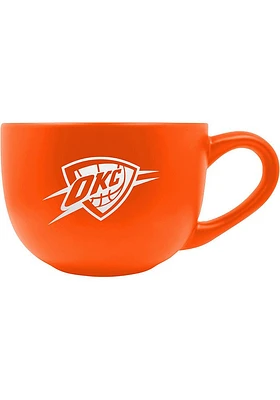 Oklahoma City Thunder 23oz Double Mug Ceramic Mug - Orange