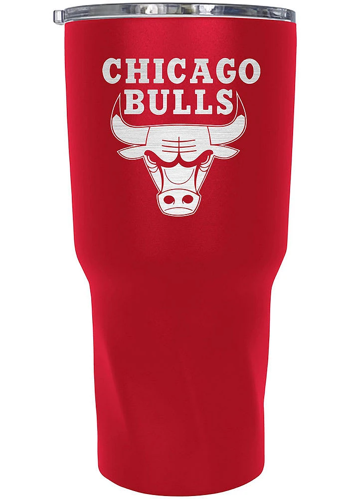 Chicago Bulls 30oz Twist Stainless Steel Tumbler - Red