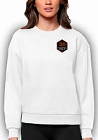 Antigua Houston Dynamo Womens Victory Crew Sweatshirt