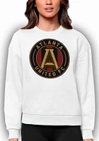 Antigua Atlanta United FC Womens Full Front Victory Crew Sweatshirt