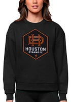 Antigua Houston Dynamo Womens Full Front Victory Crew Sweatshirt