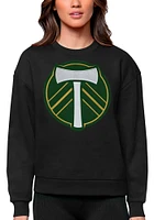 Antigua Portland Timbers Womens Full Front Victory Crew Sweatshirt