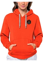 Antigua Houston Dynamo Womens Orange Victory Hooded Sweatshirt