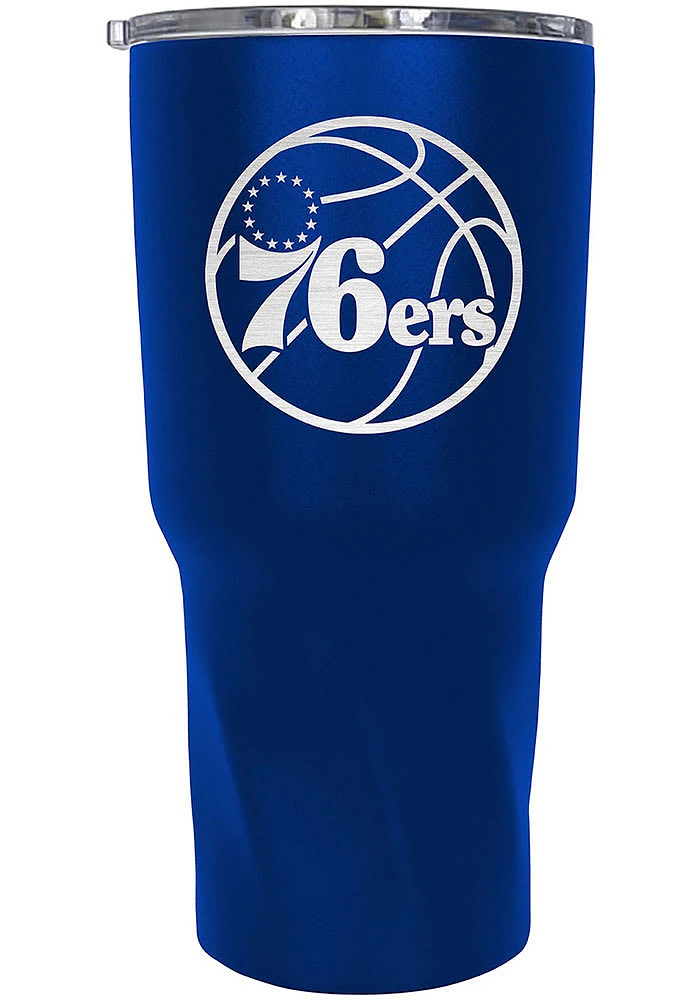 Philadelphia 76ers 30oz Twist Stainless Steel Tumbler - Blue