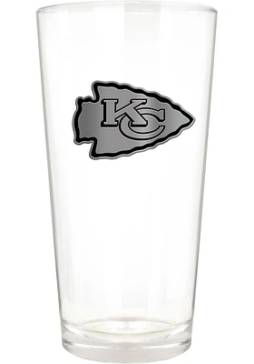 Kansas City Chiefs 16oz Stealth Logo Pint Glass - Red